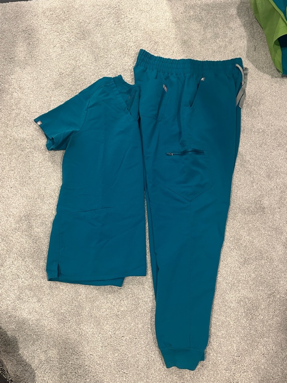 Figs Caribbean Blue scrubs medium